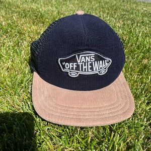 Vans corduroy hat